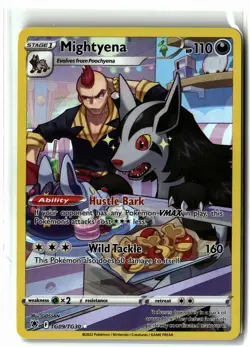 Mightyena ⭐ TG09/TG30 Holo Astral Radiance Trainer Gallery Pokemon NM - Image 1