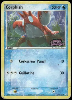 Pokemon Corphish - 062/110 Common Holon Phantoms 62/110 HP Reverse Holo - Image 1