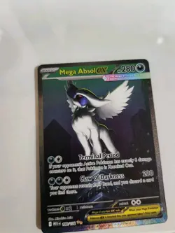 Pokemon Mega Absol EX 180/132 ME01 Mega Evolution Rare Holo 280 HP - Image 1