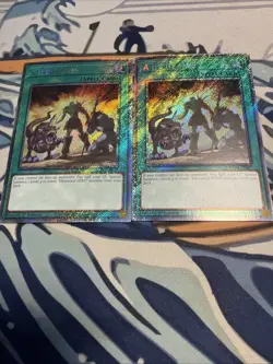 Yugioh A Hero Lives Platinum Secret Rare RA04-EN087 x2 - Image 1