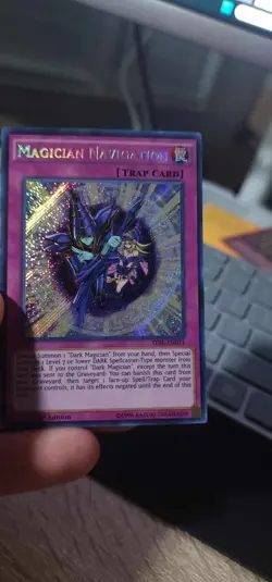 Yu-Gi-Oh! TCG Magician Navigation TDIL-EN071Secret Rare 1st Edition NM - Image 1
