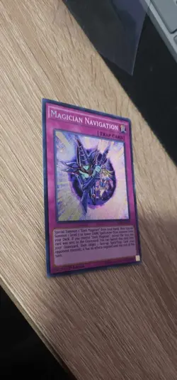 Yu-Gi-Oh! TCG Magician Navigation TDIL-EN071Secret Rare 1st Edition NM - Image 3