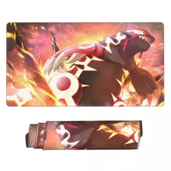 Game Pokemon Salazzle Groudon Playmat Games Mousepad Play Mat of TCG 60*35cm - Image 1