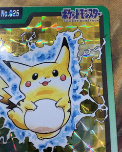 Pikachu No.025 Carddass Holo Card Pokemon Pocket Monsters #2731 - Image 4