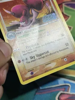 Medicham 25/100 Ex Crystal Guardians Reverse Holo Stamped Rare Pokemon Card MP - Image 5