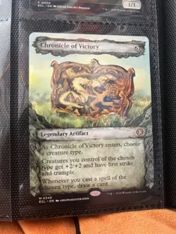 Magic: The Gathering ECL Chronicle of Victory & Hexing Squelcher Legendary Cards - Image 1