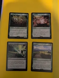 Green x4 Farseek,Harmonize,Essence Warden,Explosive Vegetation MTG 4 Card. - Image 1