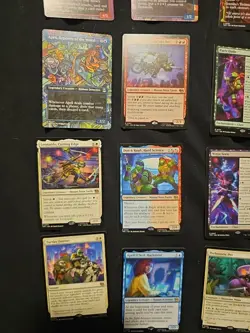 MTG TMNT Lot Of 22 Cards (The Ooze, Weirdness To 11, Ninja Teen, Party Dude Etc) - Image 3