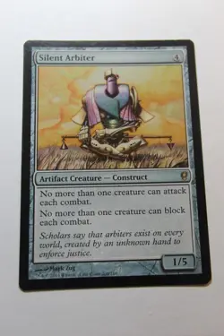 MTG Silent Arbiter x1- -Conspiracy-Lightly Played - Image 1