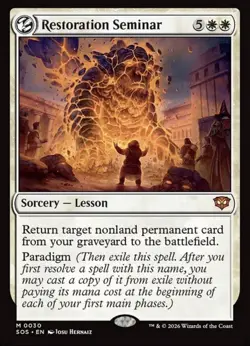 Restoration Seminar Secrets of Strixhaven Regular - Image 1