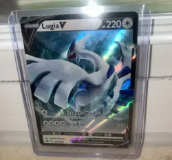 Pokemon LUGIA V SWSH301 Sword & Shield BLACK STAR PROMO Raw Card - Image 1