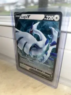 Pokemon LUGIA V SWSH301 Sword & Shield BLACK STAR PROMO Raw Card - Image 2