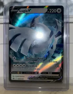 Pokemon LUGIA V SWSH301 Sword & Shield BLACK STAR PROMO Raw Card - Image 3