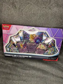 Pokemon Premium Collection Mimikyu ex & Alcremie ex Box – Sealed – New - Image 1