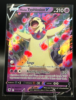 Hisuian Typhlosion V 053/189 Swsh10: Astral Radiance Holo Pokemon TCG - Image 1