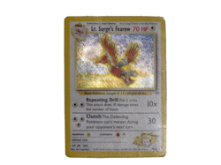 Lt. Surges Fearow 7/132 Pokemon Cards Holo Gym Heroes - Image 2