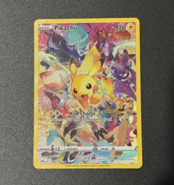 Pokemon TCG Pikachu Crown Zenith 160/159 Holo Secret Rare 2023 - Image 1