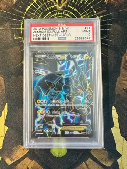 Pokemon Zekrom EX 97/99 Next Destinies Full Art PSA 9 - Image 1