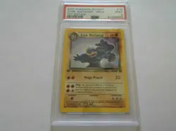 x1 2000 Pokemon Team Rocket 1st Edition Dark Machamp Holo 10 PSA 9 Mint - Image 2