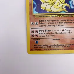 Ninetales 12/102 Unlimited Base Set Holo Rare LP WOTC Pokemon TCG Vintage - Image 5