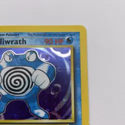 Poliwrath 13/102 Unlimited Base Set Holo LP Rare WOTC Pokemon TCG Vintage Single - Image 4