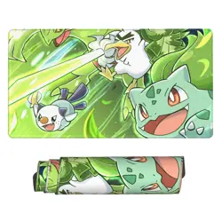 Bulbasaur - Board Game Pokemon Playmat Games Mousepad Play Mat of TCG 2379 - Image 1