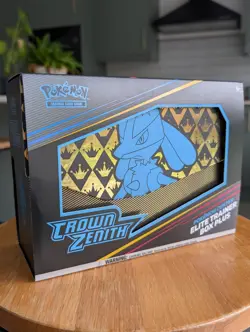 Crown Zenith Pokemon Center Elite Trainer Box ETB - Opened - Image 1