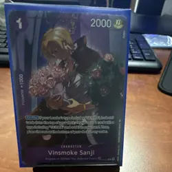 One Piece Vinsmoke Sanji OP10-063 Kingdom of GERMA EN 2000 Power Character TR - Image 1