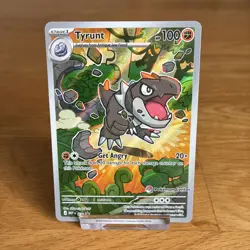 Tyrunt 070 Pokemon Center Stamped Black Star Promo Perfect Order Pokemon Card NM - Image 1
