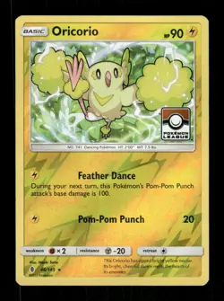 Pokemon League & Championship Cards #046/145 Oricorio Promo - Image 1