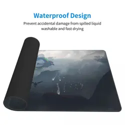 115058 Rayquaza - Pokemon Board Game HD Playmat Game Mousepad Play Mat of TCG - Image 5