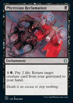 Phyrexian Reclamation - Medium Play MTG Jumpstart - Image 1