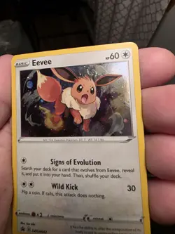 Eevee SWSH042 SWSH: Sword & Shield Promo Cards Holo LP to NM Baby Swirl!!! - Image 2