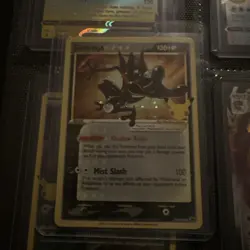 Pokemon Greninja TCG Gold Star Holo Card SWSH144 Celebrations Promo - Image 1