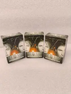 The X Files Collectible Card Game 60 Card Starter Deck 3 Packs - Image 1