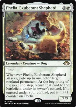 Phelia, Exuberant Shepherd 40 R Foil MH3 NM - Image 1