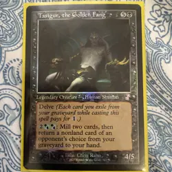X1 Retro Foil Tasigur, the Golden Fang from TSR - Image 1
