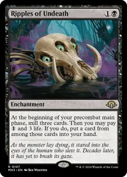 MTG Ripples of Undeath Foil NM MH3 R 107 - Image 1