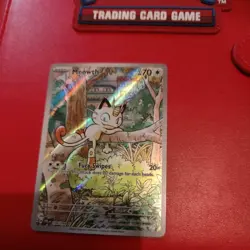Pokemon TCG Phantasmal Flames Meowth Special Illustration Art 106/094 - Image 1