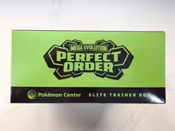 Factory Sealed Perfect Order Pokemon Center ETB - In Hand - Image 2