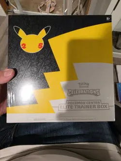 Celebrations Pokemon Center Exclusive Elite Trainer Box ETB New Sealed - Image 1