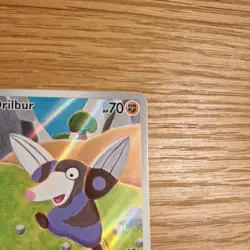 Drilbur - 124/086 Black Bolt Pokemon Illustration Rare Near Mint - Image 3