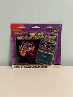 Pokemon TCG: Ascended Heroes Tech Sticker Gastly Factory Sealed Bundle - Image 1