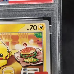 2025 POKEMON JPN M-P PROMO MCDONALD'S #020 PIKACHU PSA 10 - Image 3