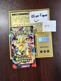 VERY HEAVY! GOD PACKUUU 22.58g Ascended Heroes Pokemon TCG Booster (SEALED) - Image 1
