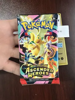 VERY HEAVY! GOD PACKUUU 22.58g Ascended Heroes Pokemon TCG Booster (SEALED) - Image 2