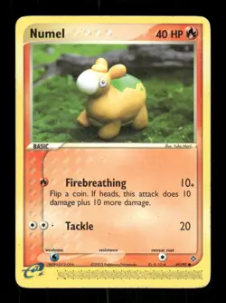 Pokemon Dragon #69/97 Numel Common - Image 1