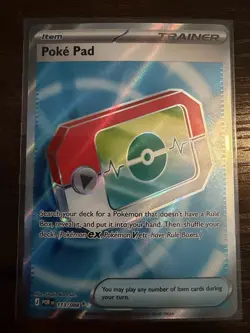 2022 POKEMON TCG POKE PAD TRAINER ITEM 113/088 - Image 1
