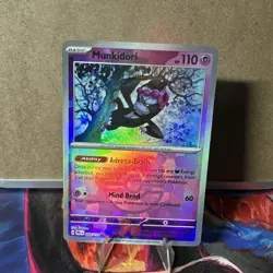 Pokemon TCG Munkidori (Master Ball Pattern) 044/131 Prismatic Evolutions - Image 1