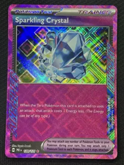 Pokemon Sparkling Crystal 129/131 Prismatic Evolutions Ace SPEC Rare Holo - Image 1
